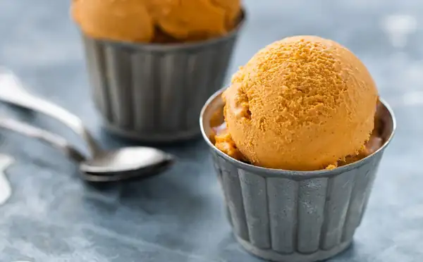Candied Sweet Potato Ice Cream (Dairy-Free)