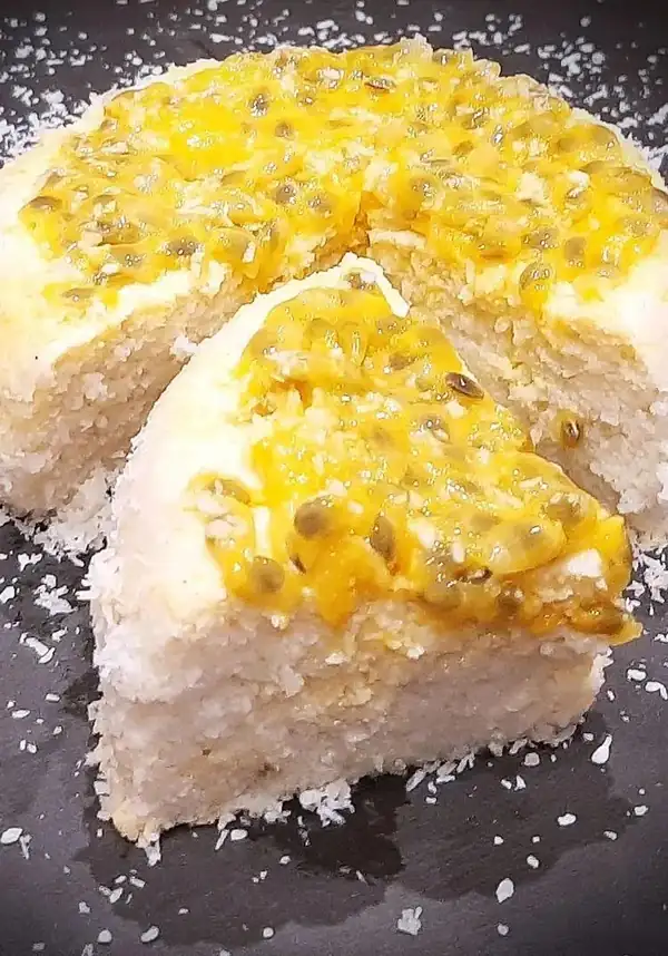 Coconut Fruit Passion Cake