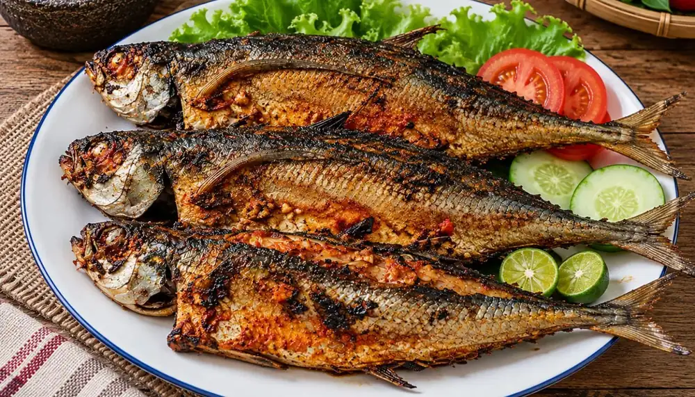 Fish Cencaru Stuffed with Sambal Kesum, Special Recipe, Delicious & Easy