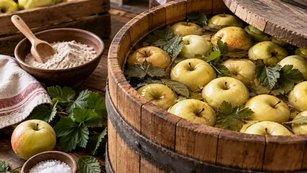 Un auténtico manjar ruso: cómo preparar las tradicionales manzanas Antonovka en remojo