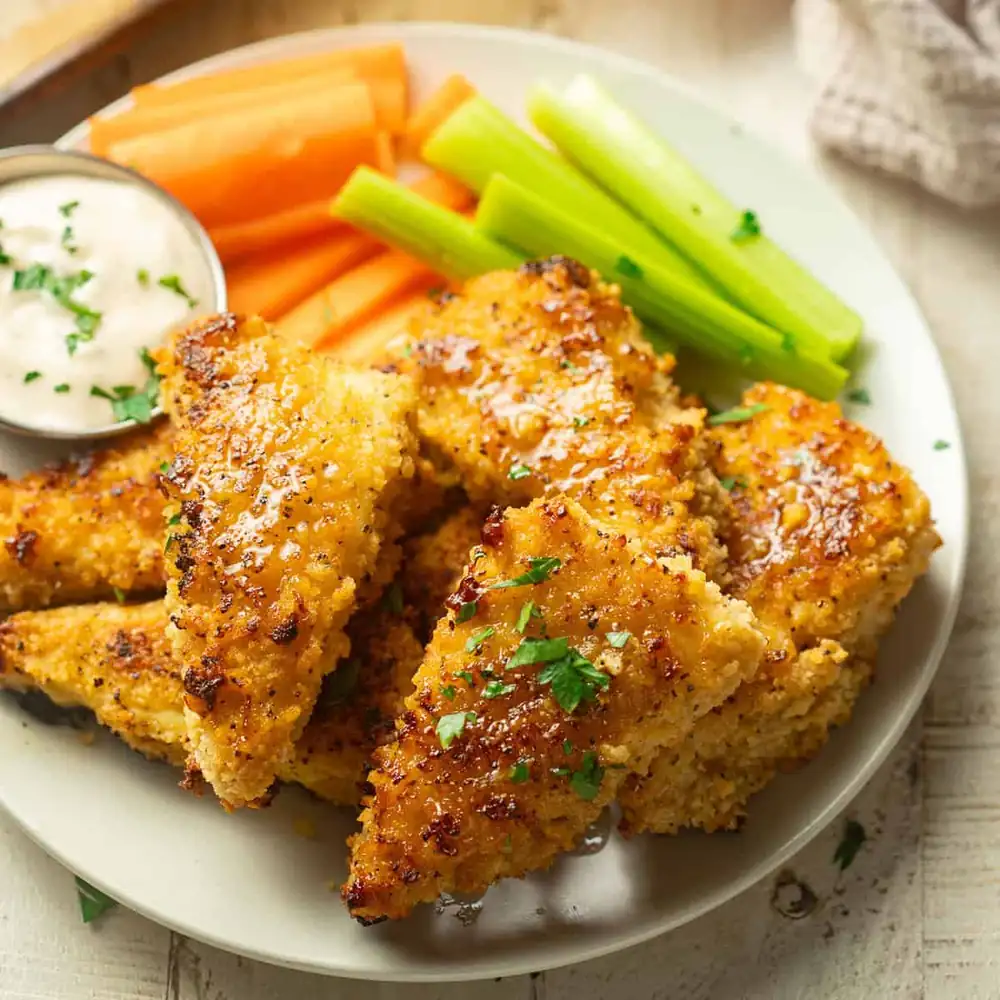 Lemon Pepper Tofu Wings
