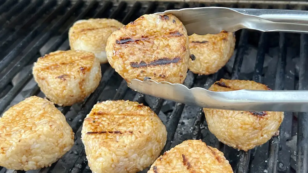 Grilled Yaki Onigiri