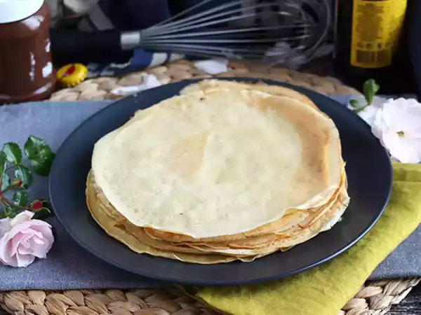 Receta de masa para panqueques con cerveza rubia