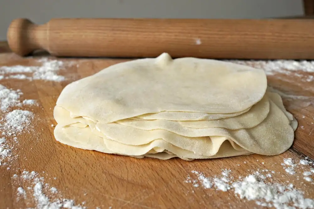 Handmade Wonton Wrappers