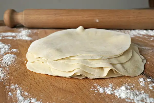 Handmade Wonton Wrappers