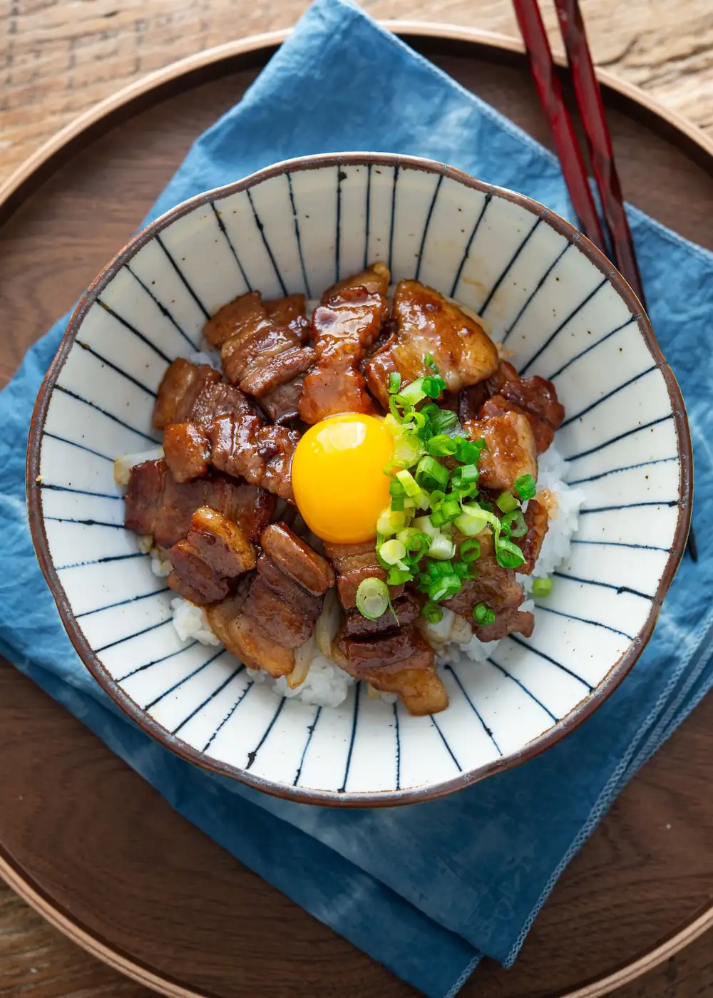 Butadon (Japanese Pork Belly Rice Bowl)