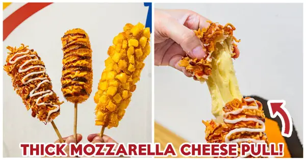 Chunz: New Korean Snack Cafe Serving Viral Potato And Ramen Corn Dogs In Dhoby Ghaut