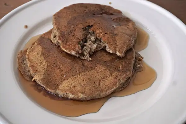 Healthy Tofu Vegan Pancakes for Breakfast