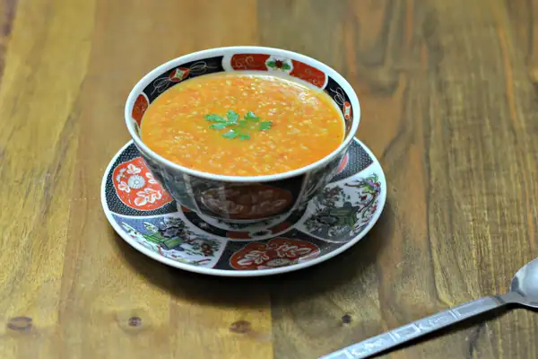 Moroccan Cracked Barley Soup with Tomatoes