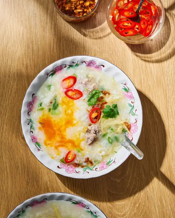 Thai Breakfast Rice Soup