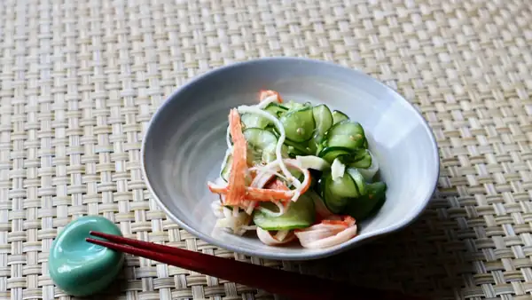 Crab and Cucumber Sunomono Recipe
