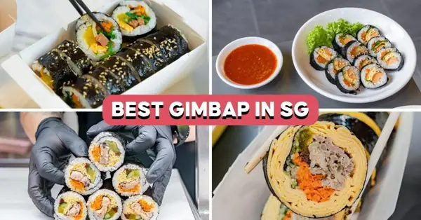 Los 10 mejores lugares para comer gimbap en Singapur desde $7.50, incluyendo restaurantes de renombre coreano