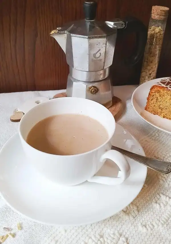 Soy and spice coffee
