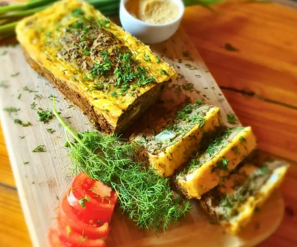 Haggis de cordero rumano (Drob de Miel)