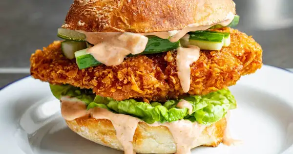 Cornflake Chicken Sandwich