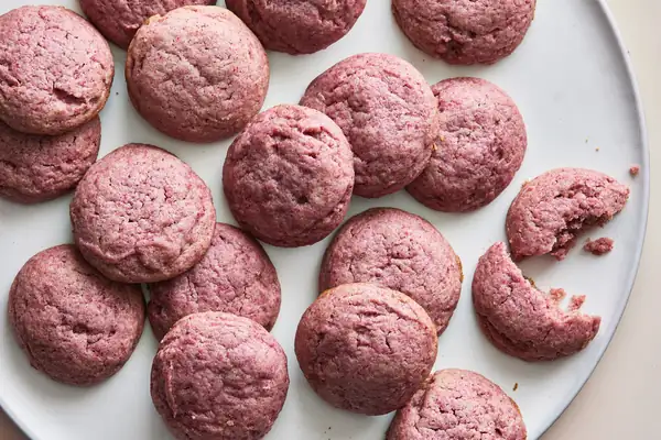 Raspberry-Sugar Tea Cakes