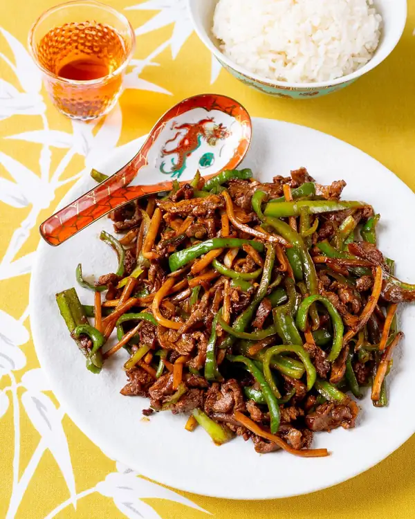 Beef with Bamboo Shoots & Peppers