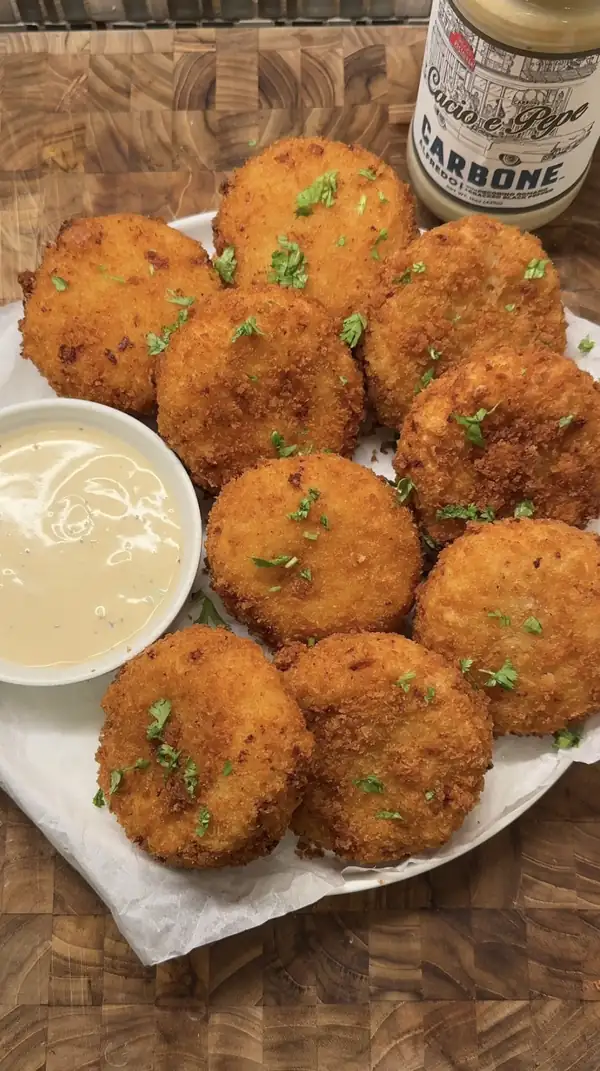 Cheesy Potato Croquettes