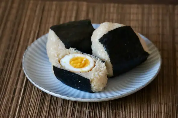 Ajitama Onigiri (Ramen Egg Rice Balls)