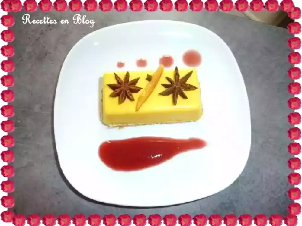 Recipe for individual spiced mango and orange yule logs