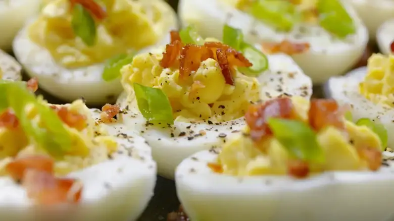 Secret Ingredients You Should Be Adding To Your Deviled Eggs