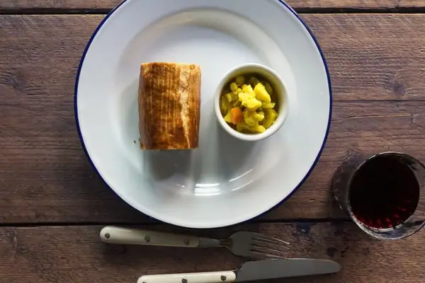 Rollo de salchicha de corral