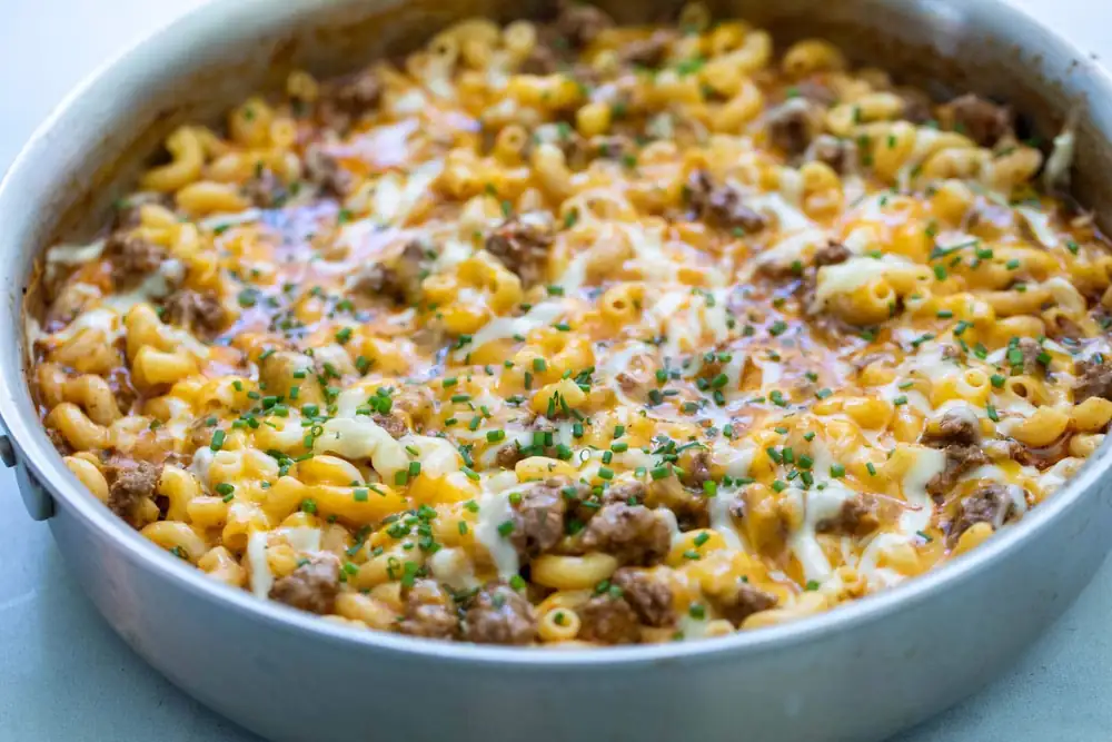 Easy Beefy Mac and Cheese