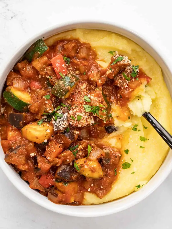 Summer Vegetables in Red Sauce