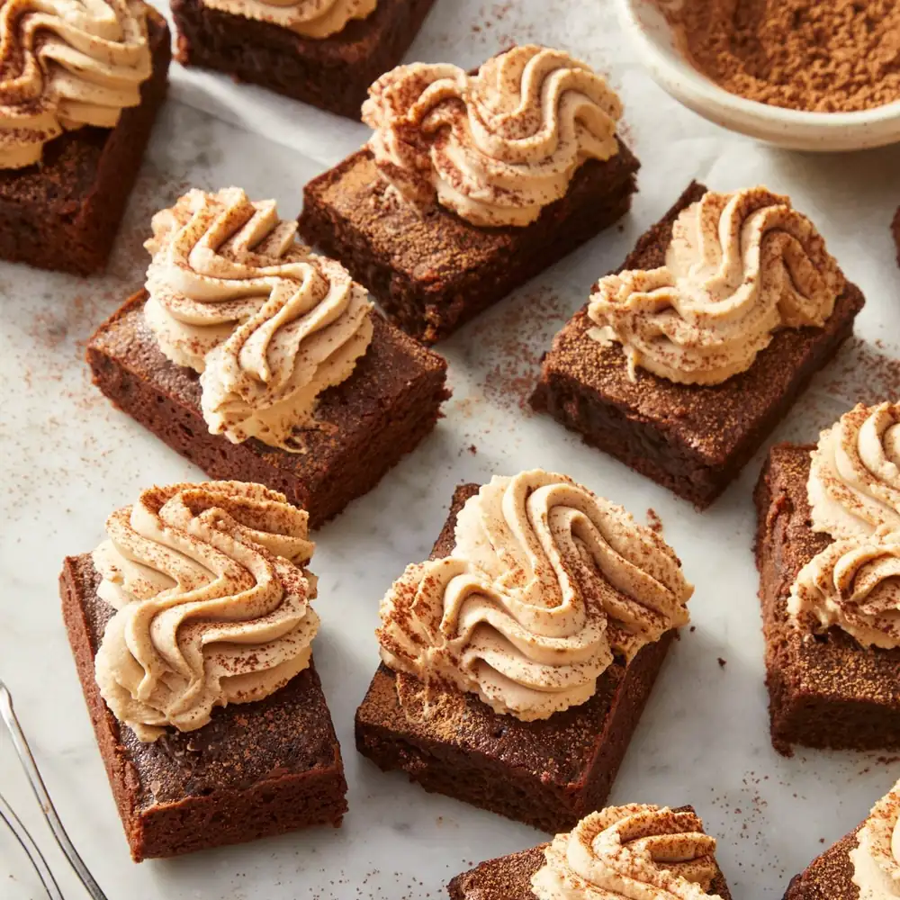 Tiramisu Brownies