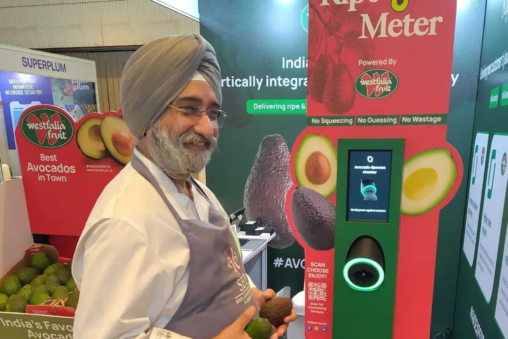 Indicador inteligente de madurez para impulsar las ventas de aguacates en India
