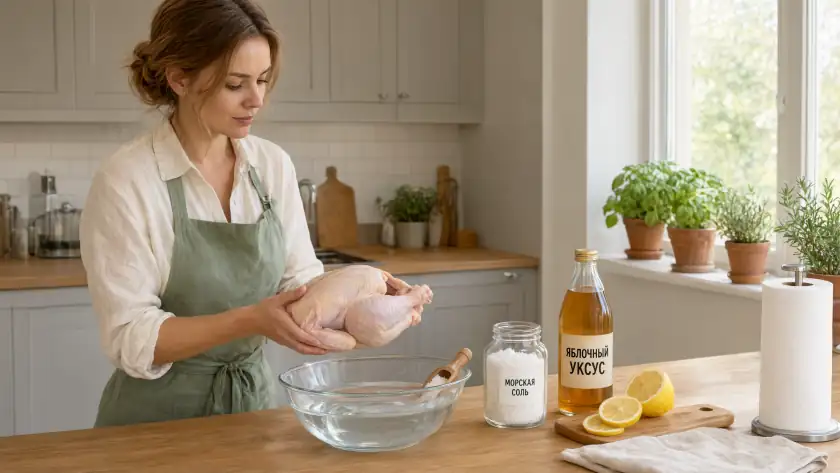 How to remove excess chemicals from store-bought chicken: three ways to soak it before cooking