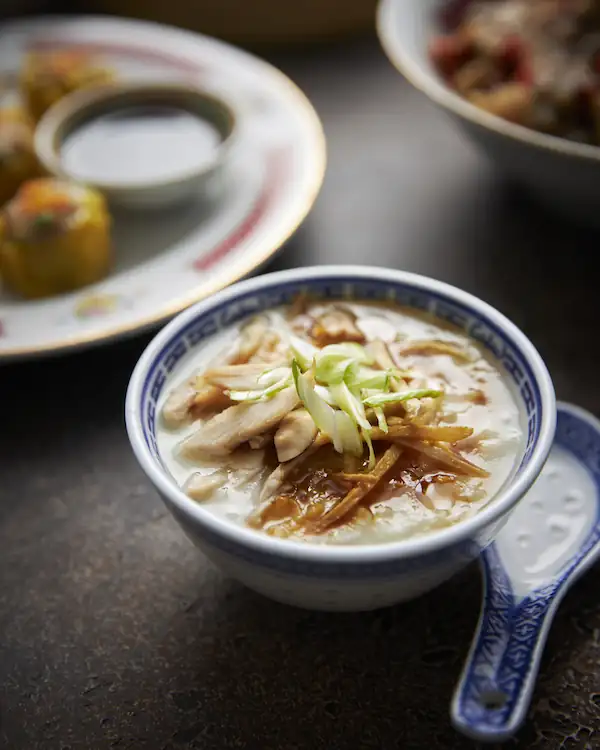 Rice-cooker Cheat's Chicken Congee
