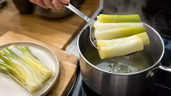 ¿Cómo cocinar los puerros sin que queden fibrosos o aguados?
