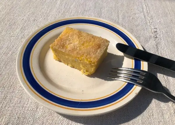 Recipe for polenta with gorgonzola and parmesan