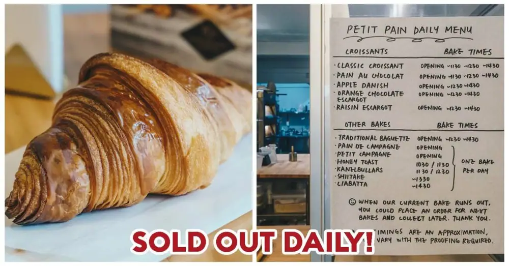 Reseña de Petit Pain: Croissants que merecen la pena la cola en Joo Chiat, elaborados por una antigua panadería artesanal