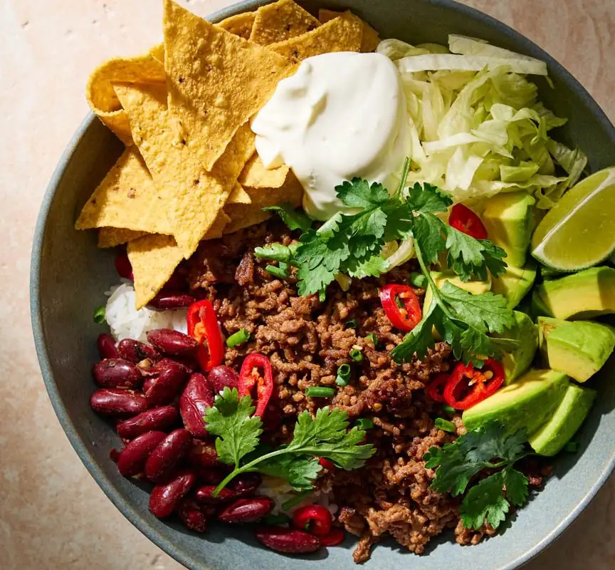 Asian-Style Burrito Bowl