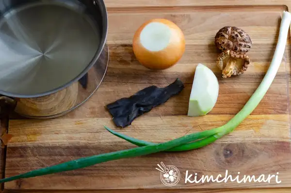 Vegetable Broth for Korean Recipes
