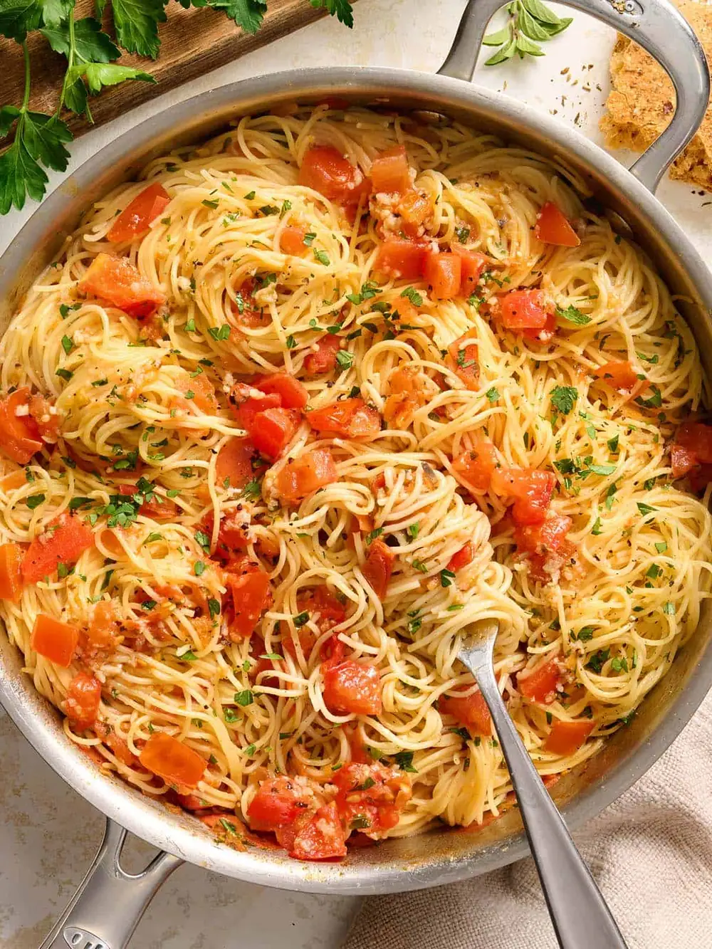 Angel Hair Pasta Pomodoro