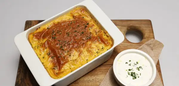 A meatless dish that was awarded with applause by the judges