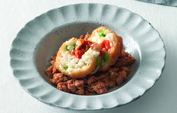 Deconstructed Veal Arancini