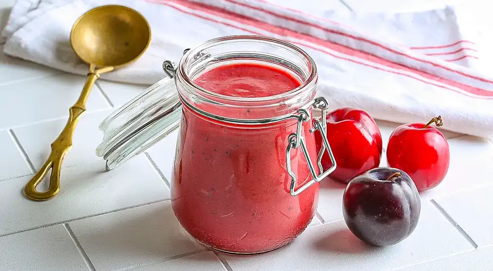 Plum ketchup