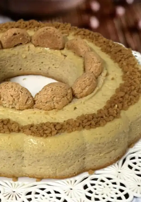 Pudín de ricotta y amaretti