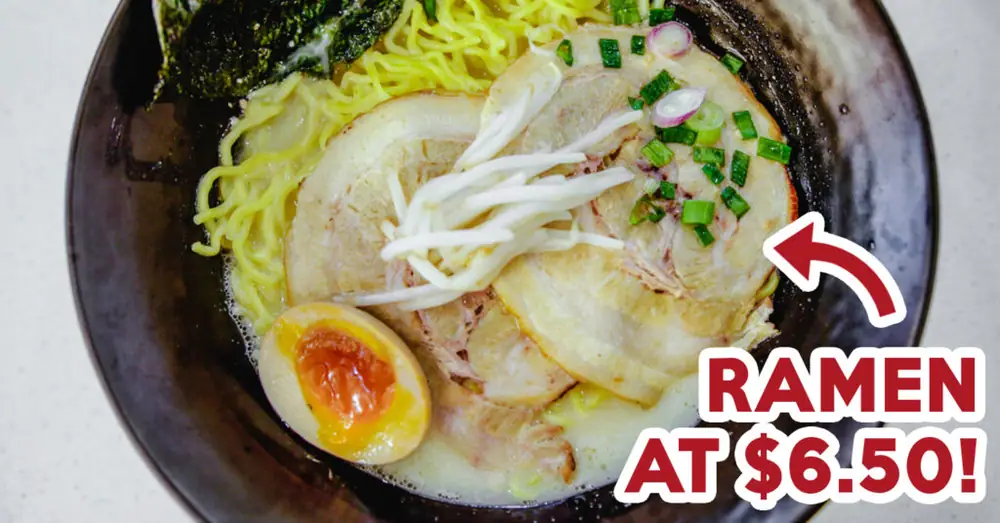 Wakon Ramen Review: Tonkotsu And Volcano Seafood Ramen At Less Than $10 At Pasir Ris