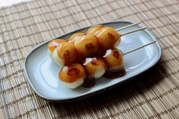 Receta Mitarashi Dango