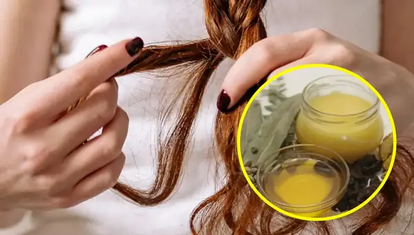 Mix these two kitchen ingredients to hydrate and nourish dry hair ends