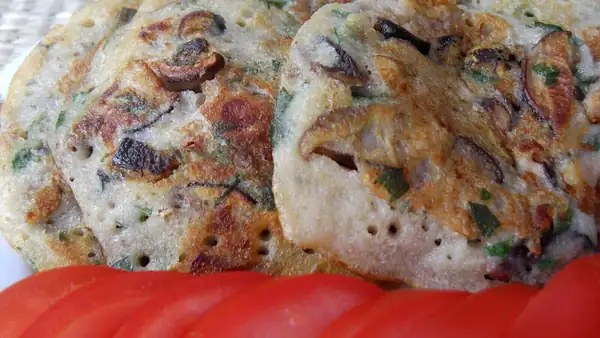 Simple mushroom patties