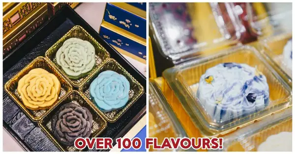 Extravagancia de mediados de otoño de Compass One: Más de 100 pasteles de luna con sabores como Coca-Cola y vodka de fresa