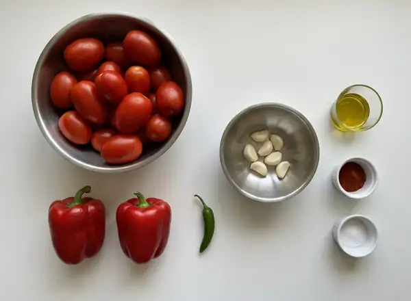 Matbuja, the cooked tomato and pepper salad from the Maghreb and Israel