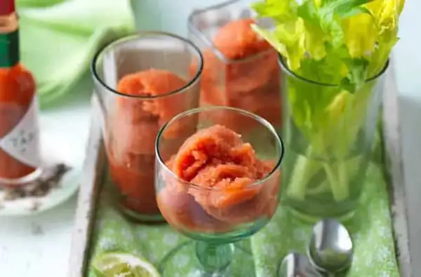 How to make Bloody Mary Sorbet Recipe