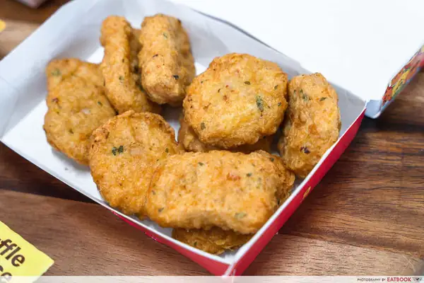 Los McNuggets picantes y la hamburguesa doble con queso y champiñones de McDonald's están de vuelta